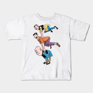 Old Master Q and Friends Kids T-Shirt